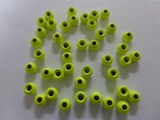 Brass Bead Fluo Yellowe 3,2 mm